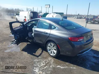 2015 Chrysler 200 Limited with VIN 1C3CCCAB1FN626906, listed as a IAAI auction lot 41644390 with 69,072 mi miles. Bid and sale history available at carsss.com. Image 3.
