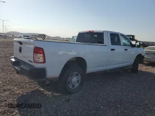 2023 Ram 2500 Tradesman with VIN 3C6UR5HJ2PG543865, listed as a Copart auction lot 62860394 with 8,995 mi miles and Salvage Title. Bid and sale history available at carsss.com. Image 3.