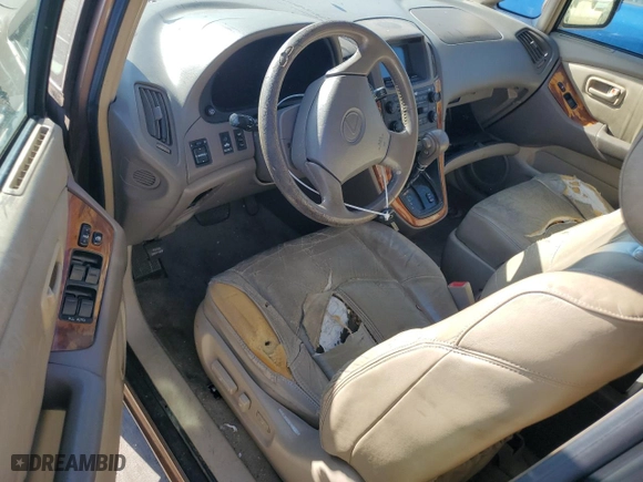 1999 Lexus RX 300 Luxury SUV with VIN JT6HF10U0X0083506, listed as a Copart auction lot 74708624 with 210,645 mi miles and Salvage Title. Bid and sale history available at carsss.com. Image 8.