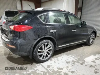 2017 Infiniti QX50 with VIN JN1BJ0RR1HM414077, listed as a Copart auction lot 51572125 with 66,425 mi miles and Salvage Title. Bid and sale history available at carsss.com. Image 3.