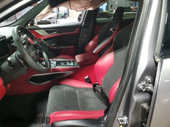 2023 Jaguar F-Pace SVR with VIN SADCZ2EE1PA704896, listed as a Copart auction lot 47456695 with 6,623 mi miles and Salvage Title. Bid and sale history available at DreamBid. Image 9.