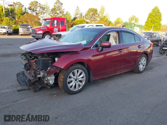 2015 Subaru Legacy Premium with VIN 4S3BNBE66F3033675, listed as a IAAI auction lot 41979035 with 136,591 mi miles and . Bid and sale history available at DreamBid. Image 17.