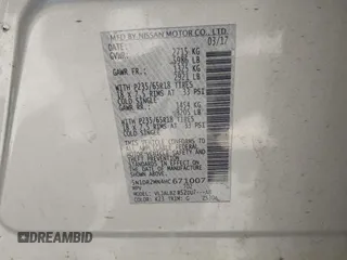 2017 Nissan Pathfinder SV z VIN 5N1DR2MN4HC671007, wystawiony jako IAAI lot #42730317 z przebiegiem 139 669 mil mil oraz . Historia ofert i sprzedaży dostępna na DreamBid. Obrazek 9.