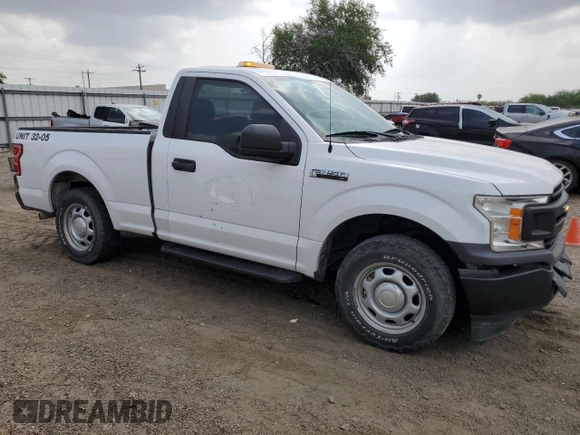 2020 Ford F-150 XL with VIN 1FTMF1C58LKE10017, listed as a Copart auction lot 56325195 with 51,084 mi miles and Salvage title. Bid and sale history available at DreamBid. Image 4.