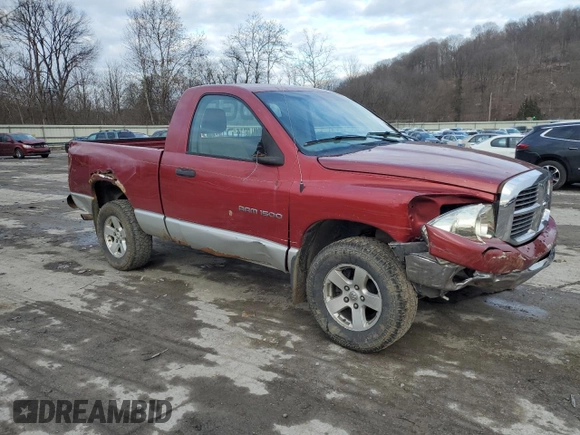 2006 Dodge 1500 SLT with VIN 1D7HU16N36J243326, listed as a Copart auction lot 83089834 with 142,078 mi miles and Salvage Title. Bid and sale history available at DreamBid. Image 4.