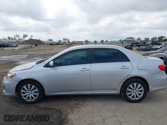 2012 Toyota Corolla L with VIN 2T1BU4EE9CC803165, listed as a IAAI auction lot 41924436 with 257,724 mi miles. Bid and sale history available at carsss.com. Image 14.