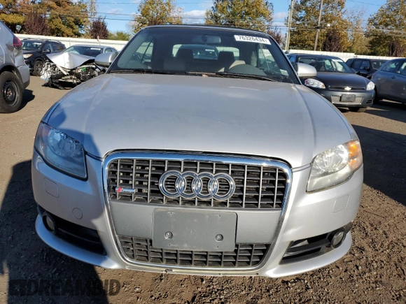 2009 Audi A4 2.0T with VIN WAUDF48H79K000402, listed as a Copart auction lot 76326434 with 50,703 mi miles and Salvage Title. Bid and sale history available at carsss.com. Image 5.