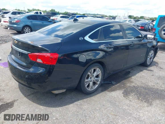 2014 Chevrolet Impala LT with VIN 1G1115SL5EU100447, listed as a IAAI auction lot 42604594 with 163,646 mi miles and . Bid and sale history available at DreamBid. Image 4.