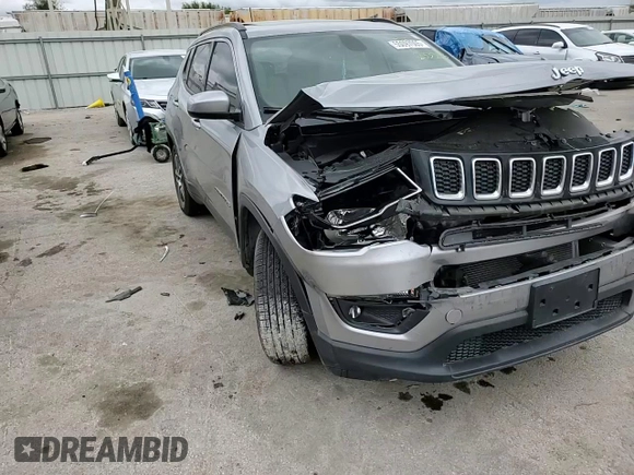 2019 Jeep Compass Latitude z VIN 3C4NJCBB5KT833253, wystawiony jako Copart lot #55097005 z przebiegiem 42 813 mil mil oraz Szkoda całkowita • Salvage title. Historia ofert i sprzedaży dostępna na DreamBid. Obrazek 14.