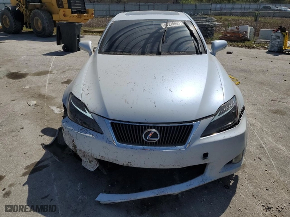 2009 Lexus IS 250 with VIN JTHBK262095092443, listed as a Copart auction lot 47274905 with 126,580 mi miles and Salvage Title. Bid and sale history available at carsss.com. Image 5.