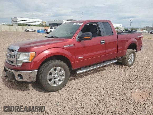 2014 Ford F-150 XL with VIN 1FTFX1ET5EKE99159, listed as a Copart auction lot 58638815 with 82,120 mi miles and Salvage title. Bid and sale history available at DreamBid. Image 1.