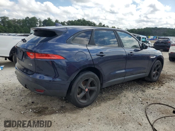 2018 Jaguar F-Pace 25t Premium with VIN SADCJ2FX2JA263407, listed as a Copart auction lot 64995745 with 113,197 mi miles and Clean title. Bid and sale history available at DreamBid. Image 3.