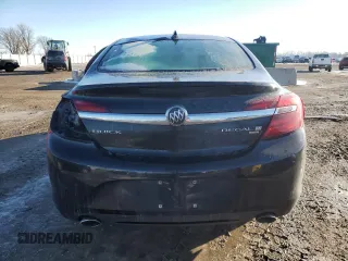 2016 Buick Regal Premium II with VIN 2G4GT5GXXG9136086, listed as a Copart auction lot 88965215 with 106,238 mi miles and Salvage Title. Bid and sale history available at carsss.com. Image 6.
