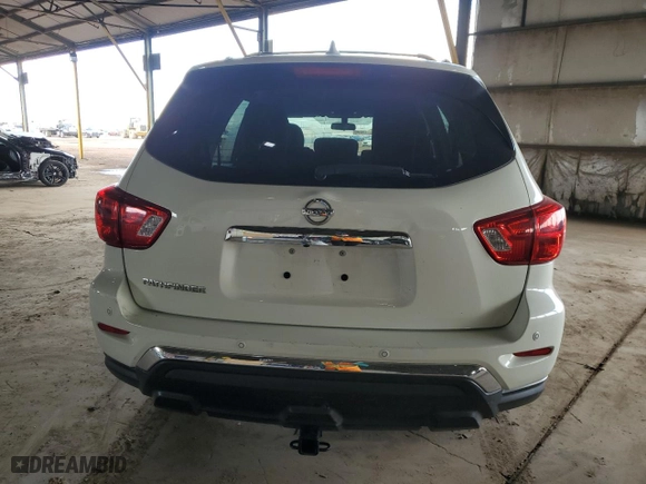 2020 Nissan Pathfinder S with VIN 5N1DR2ANXLC603257, listed as a Copart auction lot 48836795 with 147,543 mi miles and Clean Title. Bid and sale history available at carsss.com. Image 6.