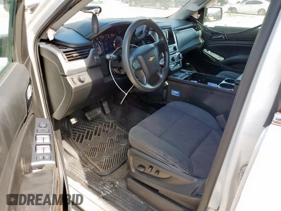 2015 Chevrolet Tahoe Commercial with VIN 1GNLC2EC4FR590119, listed as a Copart auction lot 62159795 with 93,021 mi miles and Salvage title. Bid and sale history available at DreamBid. Image 8.