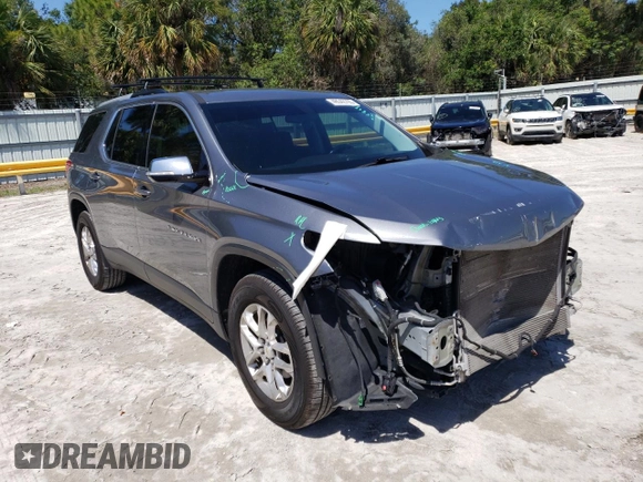 2018 Chevrolet Traverse LT Cloth with VIN 1GNERGKW6JJ253977, listed as a Copart auction lot 48542793 with 94,729 mi miles. Bid and sale history available at carsss.com. Image 4.