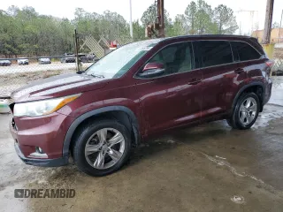 2014 Toyota Highlander Limited with VIN 5TDYKRFH6ES026623, listed as a Copart auction lot 47365235 with 175,106 mi miles and Salvage title. Bid and sale history available at DreamBid. Image 1.