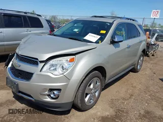 2014 Chevrolet Equinox LTZ with VIN 2GNALDEK1E6167096, listed as a IAAI auction lot 42109833 with 168,806 mi miles and . Bid and sale history available at DreamBid. Image 2.