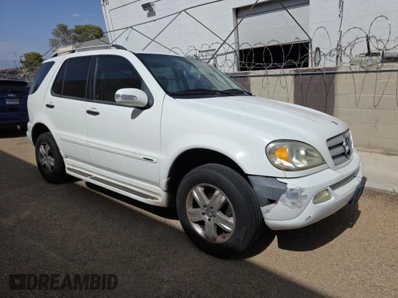 2005 Mercedes-Benz M 350 with VIN 4JGAB57E35A550478, listed as a Copart auction lot 62419825 with 194,395 mi miles and Clean title. Bid and sale history available at DreamBid. Image 1.