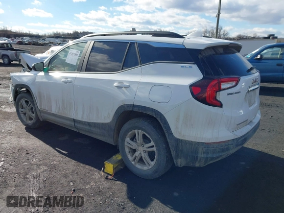 2024 GMC Terrain SLE with VIN 3GKALTEG2RL380353, listed as a IAAI auction lot 41497590 with 7,200 mi miles and . Bid and sale history available at DreamBid. Image 3.