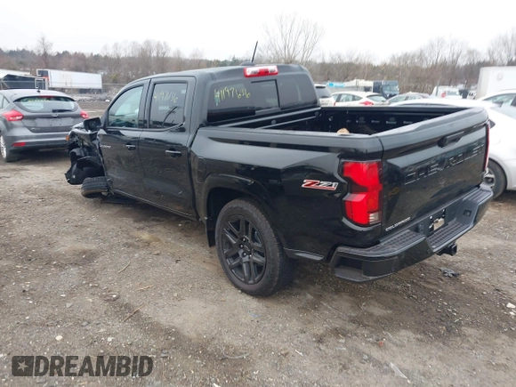 2024 Chevrolet Colorado 4WD Z71 with VIN 1GCPTDEK1R1300919, listed as a IAAI auction lot 41197636 with 536 mi miles. Bid and sale history available at carsss.com. Image 3.