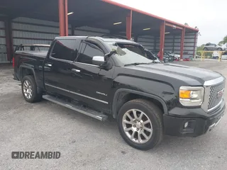 2015 GMC Sierra 1500 Denali z VIN 3GTP1WEC8FG183265, wystawiony jako IAAI lot #41331358 z przebiegiem Nie podano mil oraz . Historia ofert i sprzedaży dostępna na DreamBid. Obrazek 1.