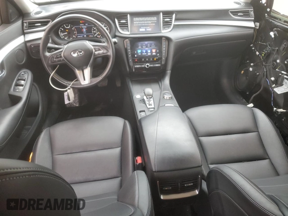 2019 Infiniti QX50 Pure with VIN 3PCAJ5M3XKF137423, listed as a Copart auction lot 41875765 with 27,757 mi miles and Salvage title. Bid and sale history available at DreamBid. Image 8.