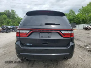 2022 Dodge Durango GT Plus with VIN 1C4RDJDG4NC174300, listed as a Copart auction lot 58557445 with 28,477 mi miles and Salvage title. Bid and sale history available at DreamBid. Image 6.