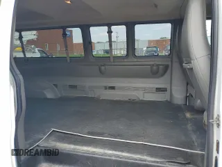 2018 Chevrolet Express Passenger LT with VIN 1GAZGPFPXJ1234733, listed as a Copart auction lot 59728105 with 92,513 mi miles and Salvage title. Bid and sale history available at DreamBid. Image 11.