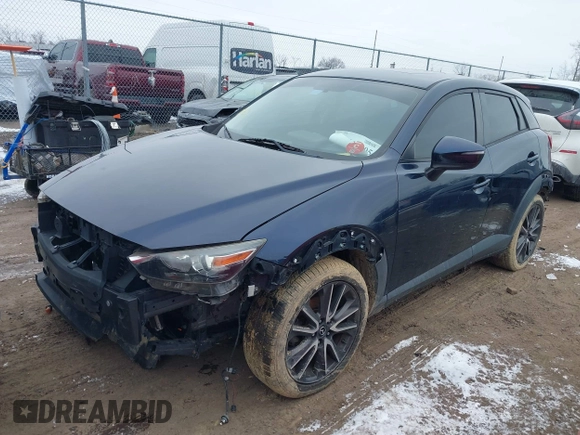 2017 Mazda CX-3 Touring z VIN JM1DKFC75H0173127, wystawiony jako IAAI lot #41614605 z przebiegiem 101 963 mil mil oraz . Historia ofert i sprzedaży dostępna na DreamBid. Obrazek 18.
