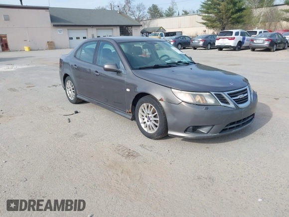 2008 Saab 9-3 with VIN YS3FB49Y481135503, listed as a IAAI auction lot 42151949 with 173,778 mi miles. Bid and sale history available at carsss.com. Image 1.