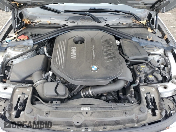 2017 BMW 4 Series 440i xDrive with VIN WBA4E5C50HG189370, listed as a Copart auction lot 72420284 with 59,018 mi miles and Salvage Title. Bid and sale history available at carsss.com. Image 11.
