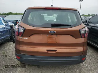 2017 Ford Escape S with VIN 1FMCU0F78HUC46672, listed as a Copart auction lot 59348095 with 96,481 mi miles and Salvage title. Bid and sale history available at DreamBid. Image 6.
