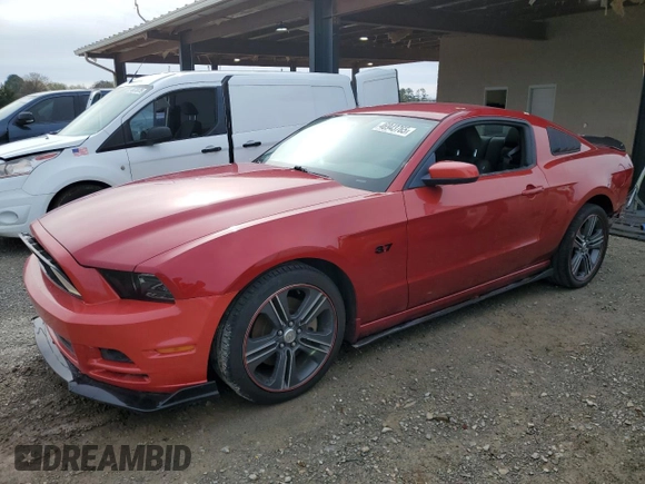 2013 Ford Mustang V6 with VIN 1ZVBP8AM7D5200710, listed as a Copart auction lot 46943765 with 140,327 mi miles and Salvage Title. Bid and sale history available at carsss.com. Image 1.