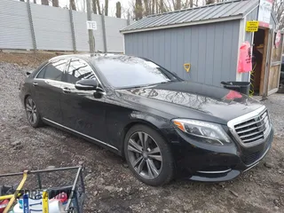 2015 Mercedes-Benz S 550 with VIN WDDUG8FB9FA111742, listed as a IAAI auction lot 42038153 with 119,711 mi miles and . Bid and sale history available at carsss.com. Image 1.