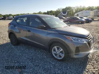 2024 Nissan Kicks S with VIN 3N1CP5BV3RL471450, listed as a Copart auction lot 53085745 with 9,448 mi miles and Salvage Title. Bid and sale history available at carsss.com. Image 4.