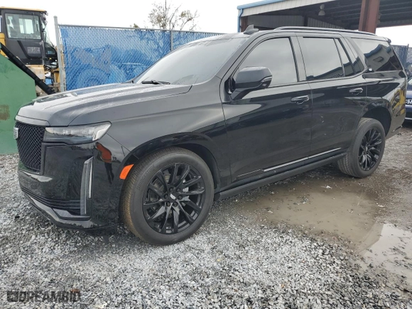 2022 Cadillac Escalade Sport Platinum with VIN 1GYS4GKL5NR304077, listed as a Copart auction lot 86529834 with 41,887 mi miles and Salvage Title. Bid and sale history available at carsss.com. Image 1.
