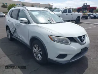 2016 Nissan Rogue S with VIN KNMAT2MT0GP643459, listed as a IAAI auction lot 41916602 with 137,687 mi miles and . Bid and sale history available at DreamBid. Image 13.