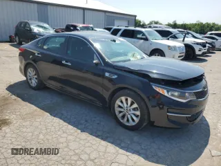 2017 Kia Optima LX with VIN 5XXGT4L36HG123511, listed as a Copart auction lot 58743865 with 120,039 mi miles and Salvage title. Bid and sale history available at DreamBid. Image 4.