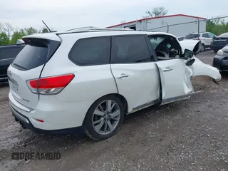 2015 Nissan Pathfinder SV z VIN 5N1AR2MN5FC711062, wystawiony jako IAAI lot #42173213 z przebiegiem 101 161 mil mil oraz . Historia ofert i sprzedaży dostępna na DreamBid. Obrazek 4.