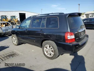 2006 Toyota Highlander Hybrid with VIN JTEEW21A060007395, listed as a Copart auction lot 71890524 with 236,086 mi miles and Salvage Title. Bid and sale history available at carsss.com. Image 2.