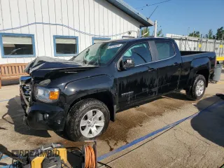 2017 GMC Canyon 4WD SLE с VIN 1GTG6CEN2H1182969, выставлен на аукционе Copart как лот 62100505 с пробегом 48 901 миль миль и Списание • Salvage title. История ставок и продаж доступна на DreamBid. Изображение 1.