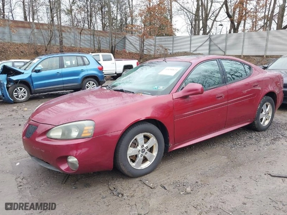 2005 Pontiac Grand Prix GT with VIN 2G2WS522851236850, listed as a IAAI auction lot 41650823 with 145,303 mi miles. Bid and sale history available at carsss.com. Image 2.