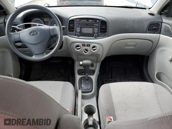 2009 Hyundai Accent Auto GLS с VIN KMHCN46CX9U296900, выставлен на аукционе Copart как лот 54849485 с пробегом 192 030 миль миль и Списание • Salvage title. История ставок и продаж доступна на DreamBid. Изображение 8.