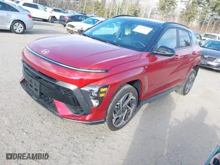2024 Hyundai Kona N Line with VIN KM8HACA39RU127809, listed as a IAAI auction lot 41160924 with NaN miles. Bid and sale history available at carsss.com. Image 18.