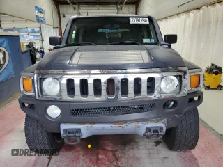 2007 Hummer H3 SUV with VIN 5GTDN13E478117021, listed as a Copart auction lot 75797694 with 157,256 mi miles and Salvage Title. Bid and sale history available at carsss.com. Image 5.