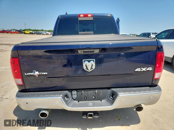 2017 Ram 1500 Big Horn with VIN 1C6RR7LT7HS691093, listed as a Copart auction lot 64222765 with 99,175 mi miles and Salvage title. Bid and sale history available at DreamBid. Image 6.