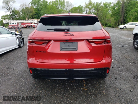 2023 Jaguar F-Pace S z VIN SADCJ2EX9PA712110, wystawiony jako Copart lot #56120925 z przebiegiem 18 990 mil mil oraz Szkoda całkowita • Salvage title. Historia ofert i sprzedaży dostępna na DreamBid. Obrazek 6.