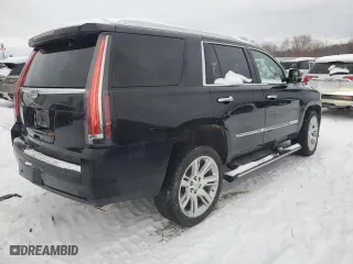 2017 Cadillac Escalade Premium Luxury with VIN 1GYS4CKJ7HR347900, listed as a Copart auction lot 88704995 with 90,981 mi miles and Clean Title. Bid and sale history available at carsss.com. Image 3.