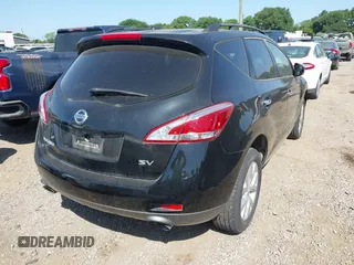 2013 Nissan Murano LE with VIN JN8AZ1MU0DW203829, listed as a IAAI auction lot 42029070 with 191,202 mi miles and . Bid and sale history available at DreamBid. Image 4.